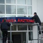 Hansa Ärztehaus in Halle - Dachanlage Montage