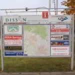 Dissen - Infopoint am Tag